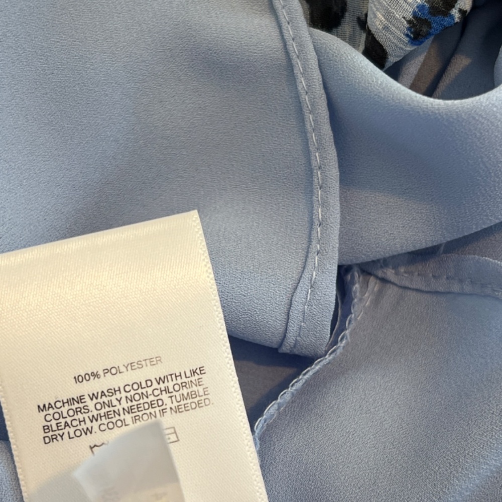 Express blue dress size L new with tags - Picture 5 of 5